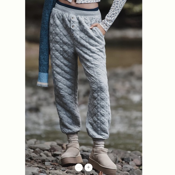 By Anthropologie Cozy Quilted Pants - Picture 2 of 4
